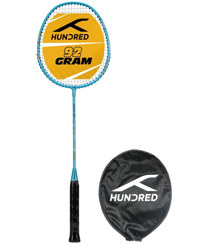     			HUNDRED Multicolor Badminton Racquet ( Pack of 1 )