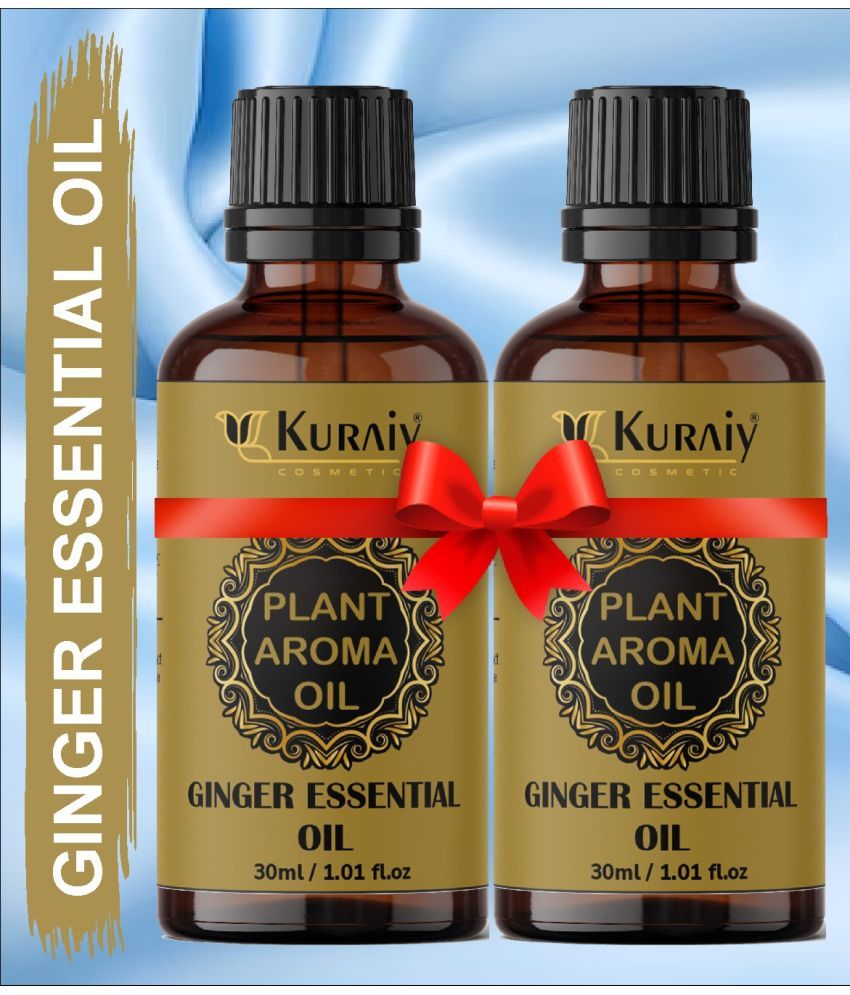     			Kuraiy Ginger Oil, For Belly Fat Reduction For Weight Loss( 30 ml) Pack of 2