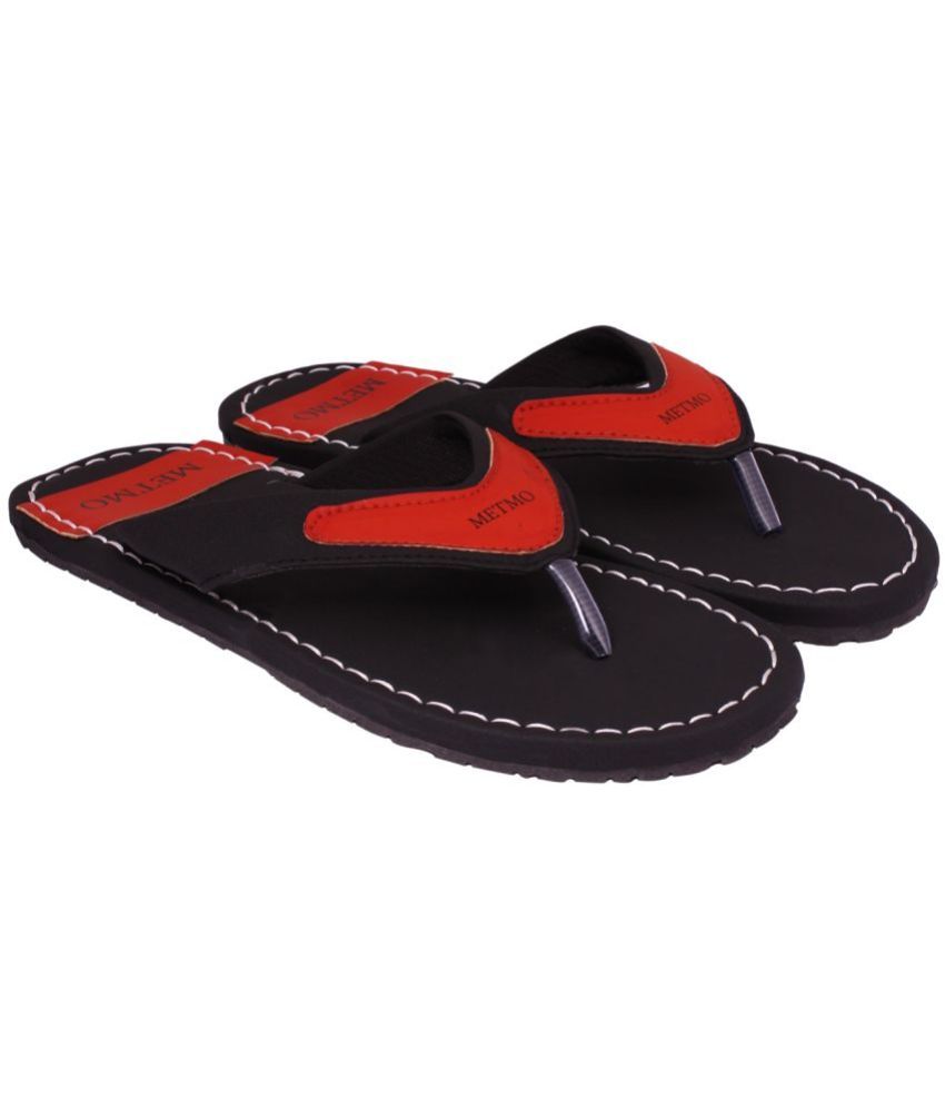     			Metmo - Black Men's Sandals