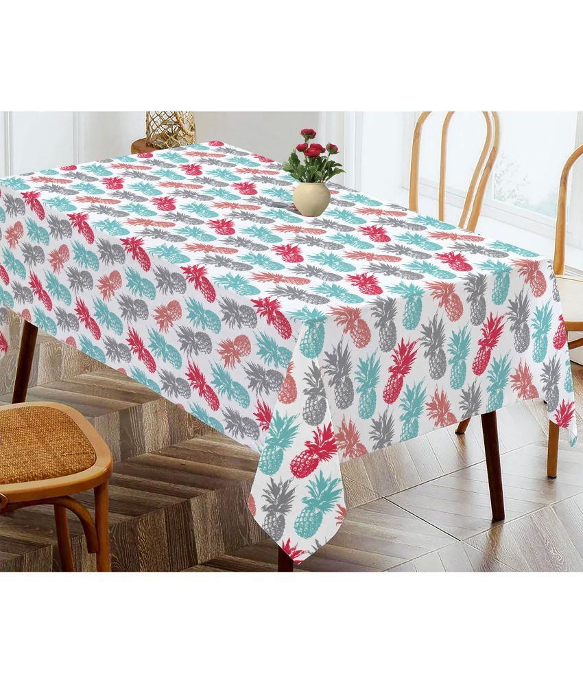     			Oasis Hometex Printed Cotton 4 Seater Rectangle Table Cover ( 152 x 138 ) cm Pack of 1 Multi