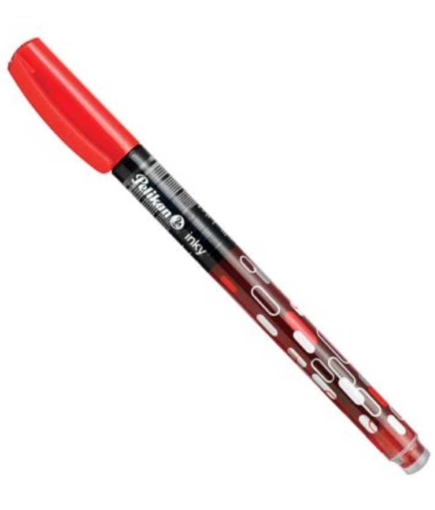     			Pelikan Inky Felt Tip Pen (Red) Pack Of 3