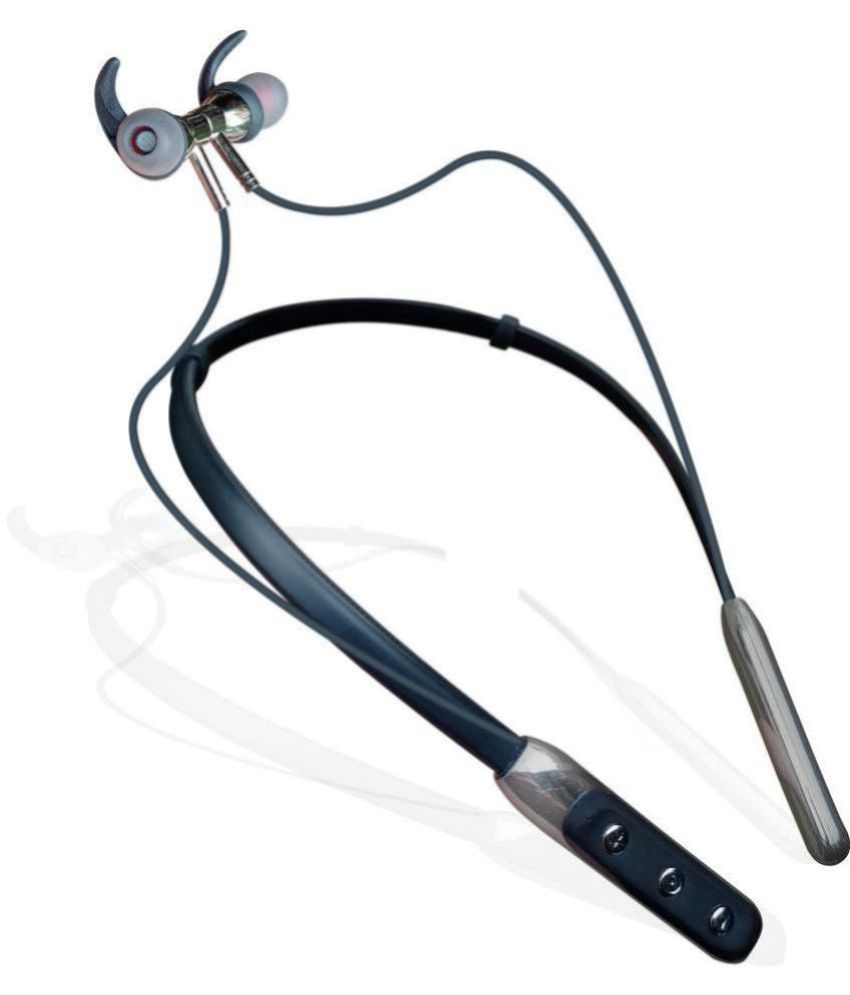     			hitage In-the-ear Bluetooth Headset with Upto 20h Talktime Deep Bass - Silver