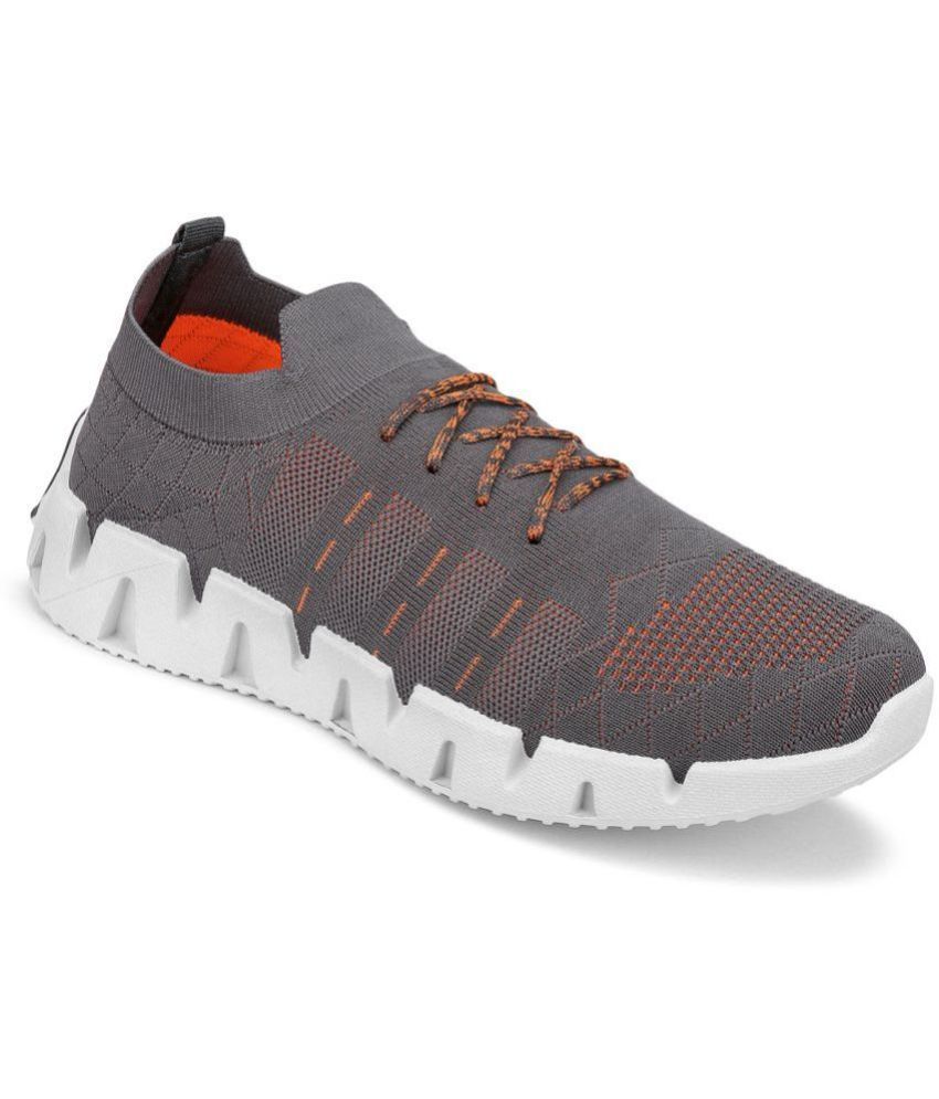     			Birde Orange Men's Sports Running Shoes