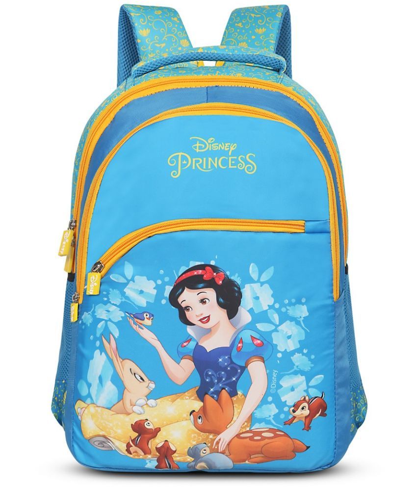     			Priority Blue Polyester Backpack For Kids