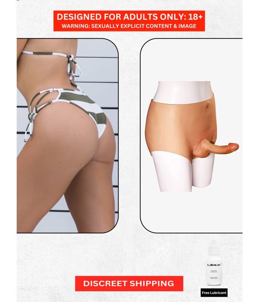     			Real Feel Skin Color Women to Men Transform Stretchable and Adjustable High Quality Strap On Skin Silicone Material Soft and Flexible Comfortable to Wear Transform Trunks For Lesbian