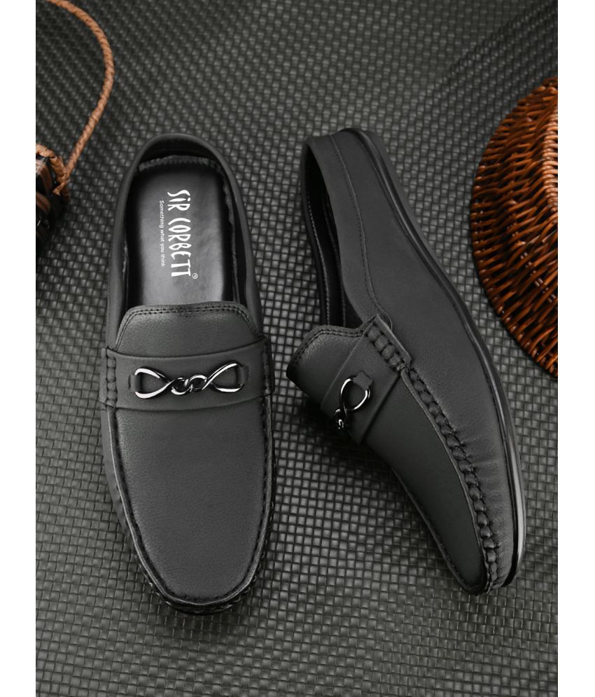     			Sir Corbett Black Men's Slip on