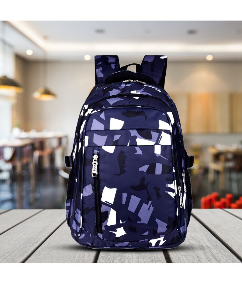     			Tinytot Black Polyester Backpack For Kids