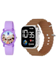 DECLASSE Purple Dial Analog-Digital Boys Watch ( Pack Of 2 )