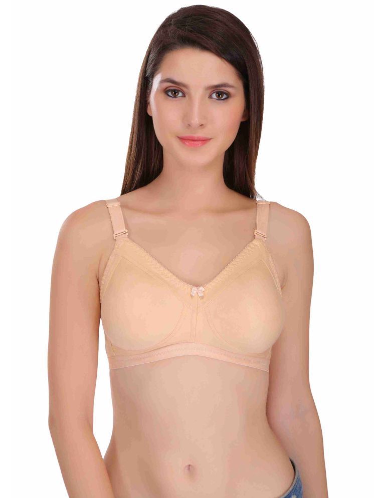     			Featherline Cotton Blend Non Padded Women's Everyday Bra ( Beige )