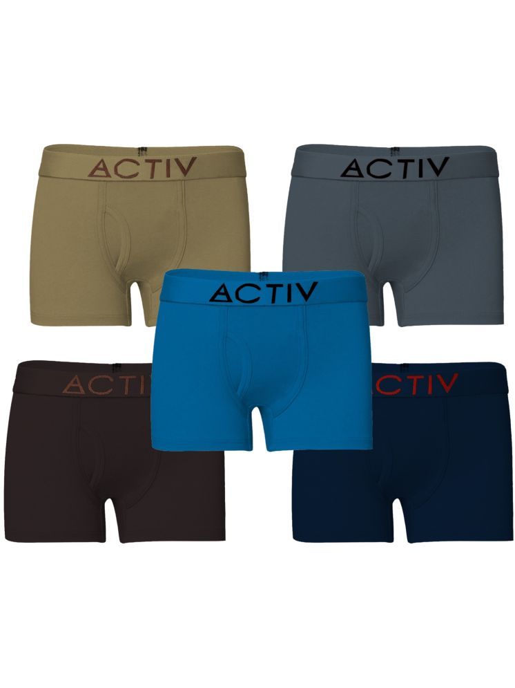     			HAP Pack of 5 Cotton Men's Trunks ( Multicolor )