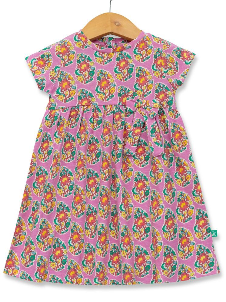     			Juscubs Pink Cotton Girls Frock ( Pack of 1 )