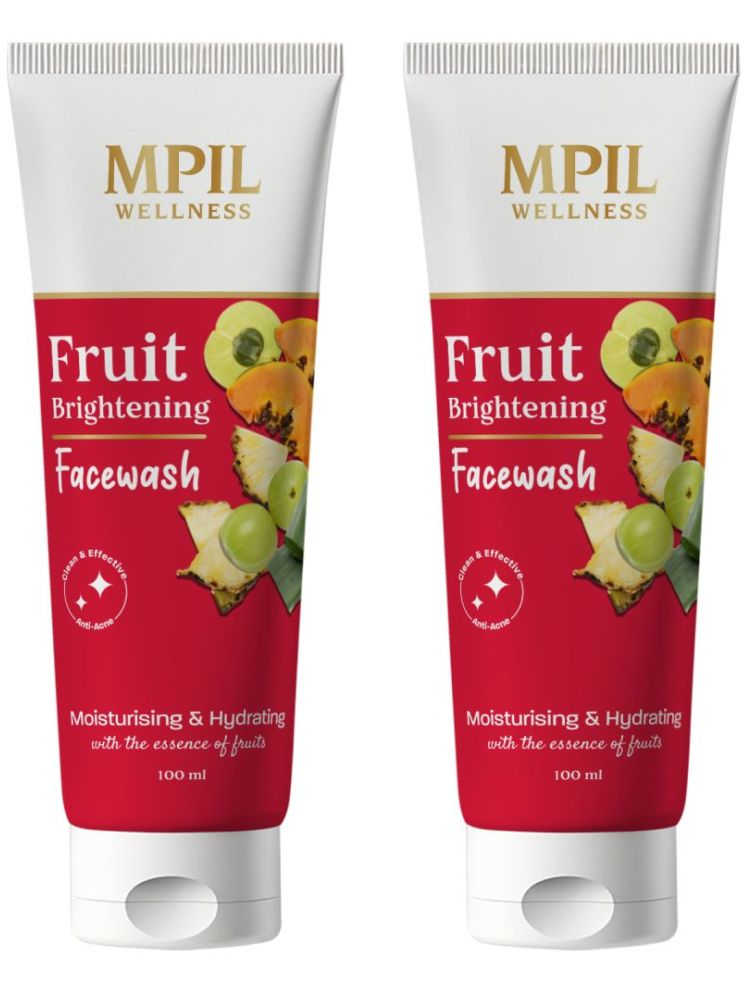     			Mpil Wellness Fruit Brightening Face WashPapaya And PineappleGentle Cleansing With Aloe Vera (200ml)