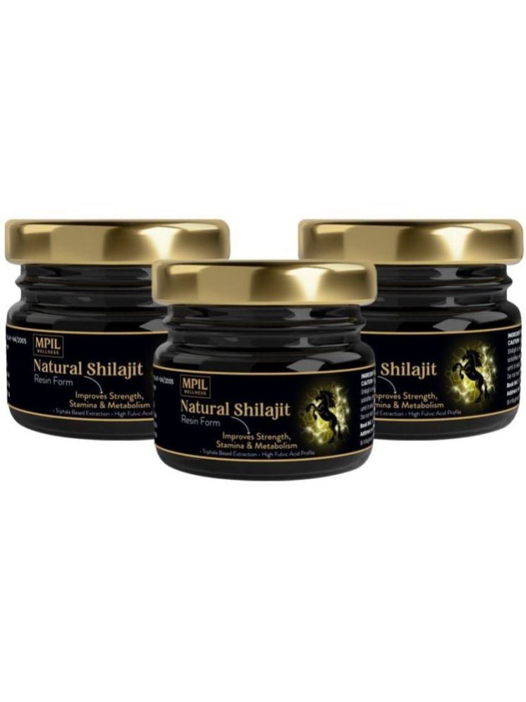     			Mpil Wellness Shilajit Resin With Triphala Based Extraction, Helps in Strength Stamina Booster 60g