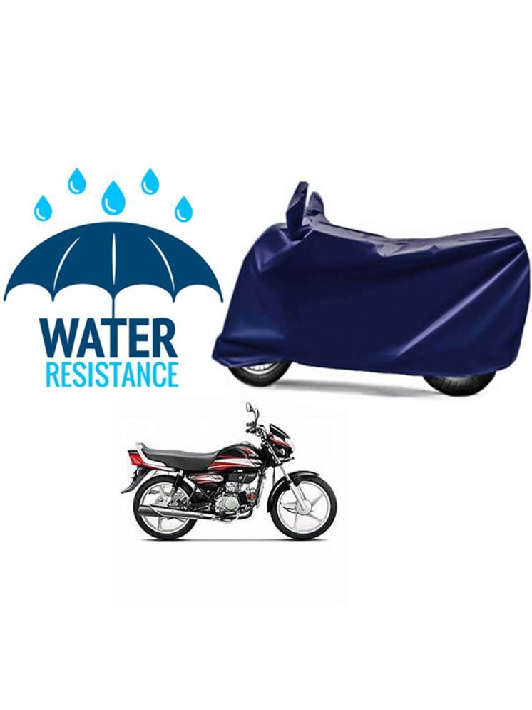     			RONISH Bike Body Cover for Hero HF Deluxe ( Pack of 1 ) , Blue