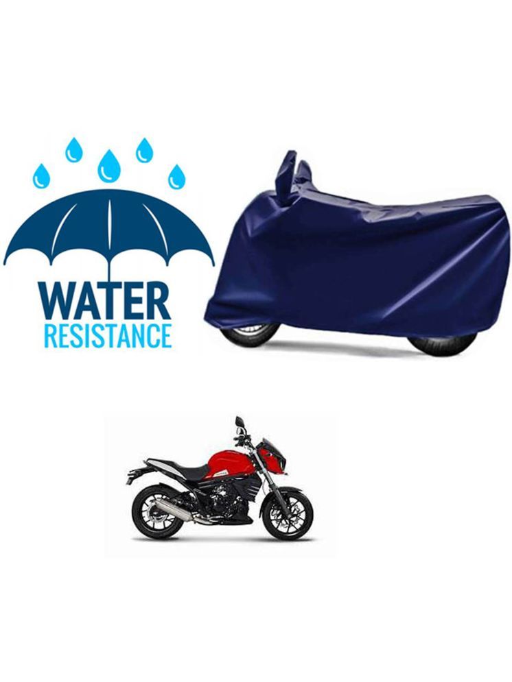     			RONISH Bike Body Cover for Mahindra All Bike Models ( Pack of 1 ) , Blue