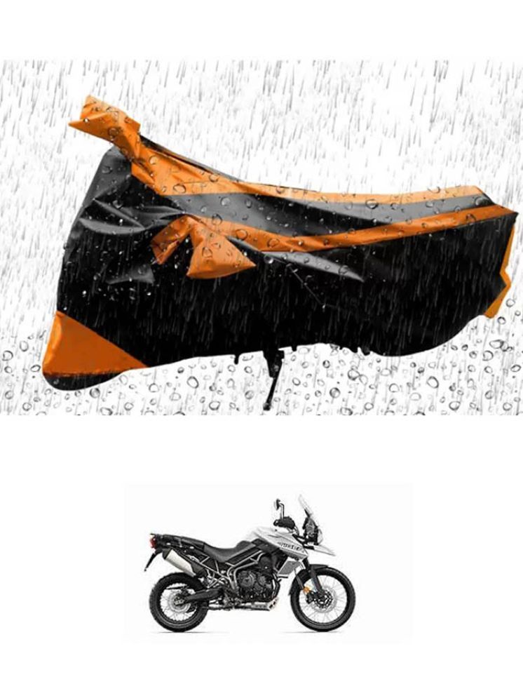     			RONISH Bike Body Cover for Triumph Tiger 800 XCA ( Pack of 1 ) , Orange