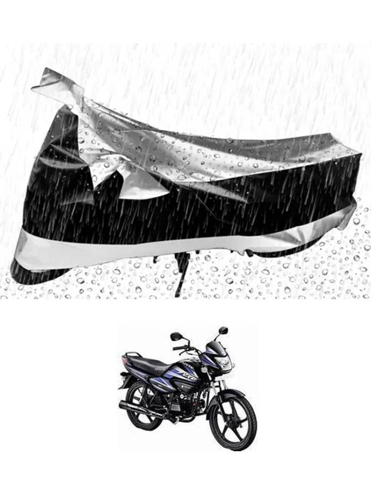     			RONISH Bike Body Cover for Hero Splendor NXG ( Pack of 1 ) , Silver