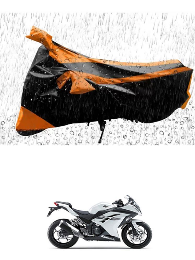     			RONISH Bike Body Cover for Kawasaki Ninja 300 ( Pack of 1 ) , Orange