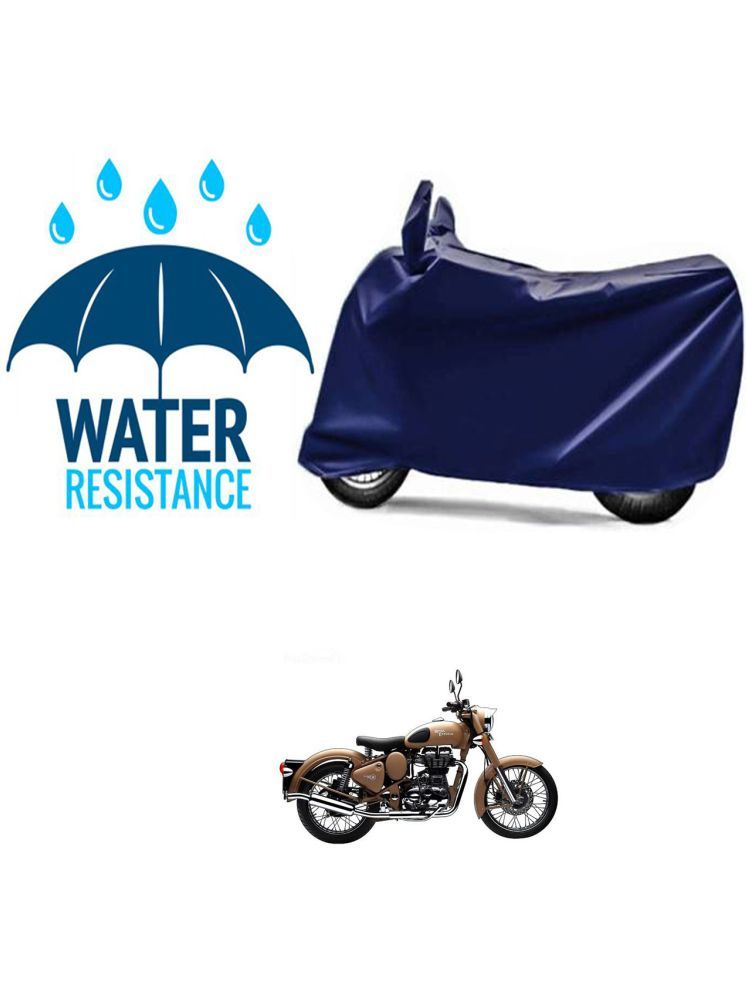     			RONISH Bike Body Cover for Royal Enfield Classic Desert Storm ( Pack of 1 ) , Blue