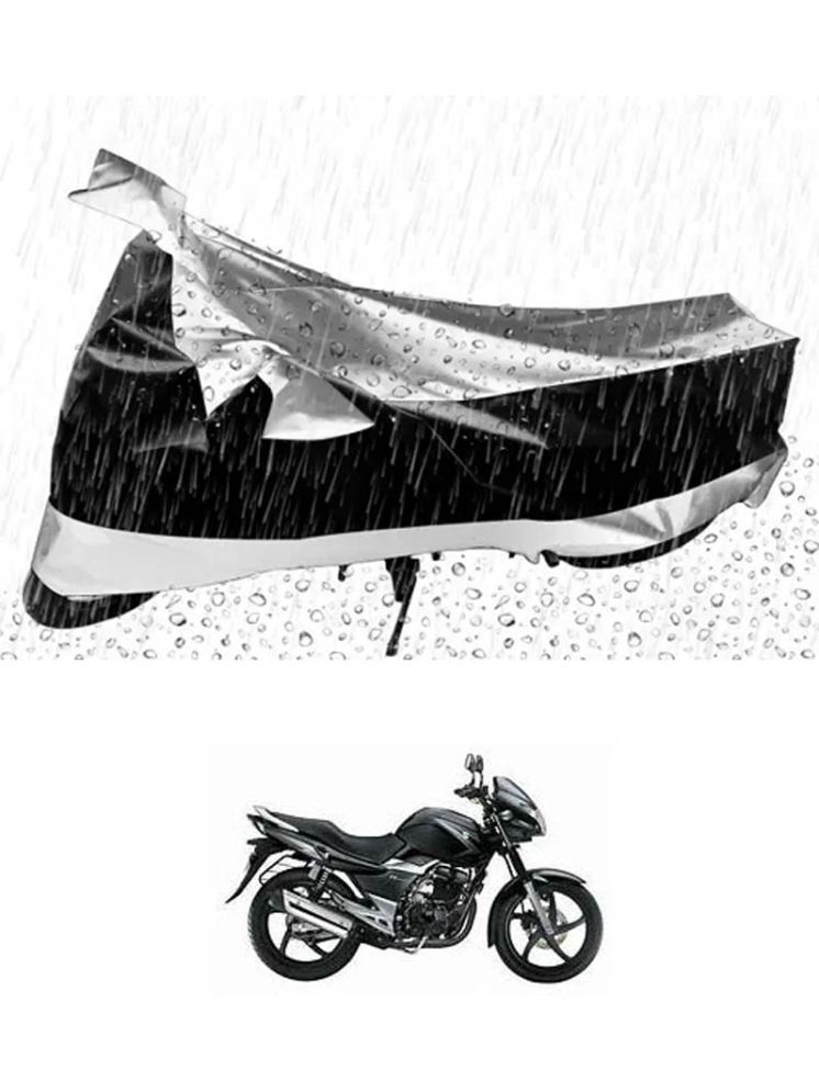     			RONISH Bike Body Cover for Suzuki GS 150R ( Pack of 1 ) , Silver