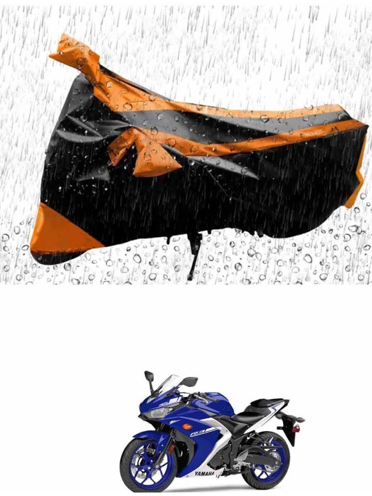     			RONISH Bike Body Cover for Yamaha YZF R3 ( Pack of 1 ) , Orange