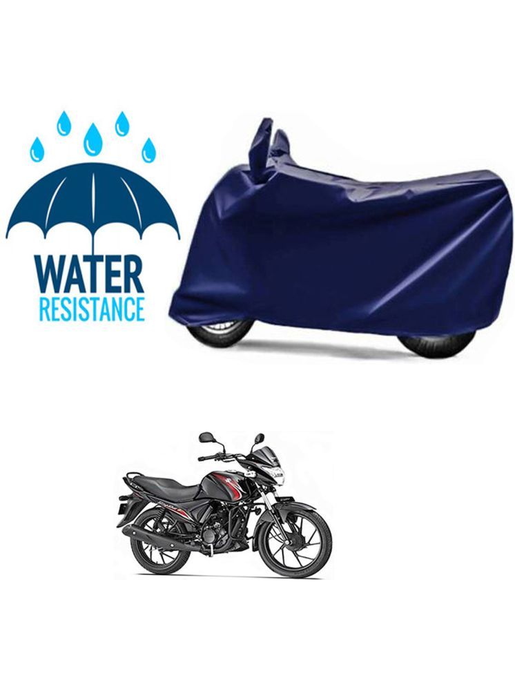     			RONISH Bike Body Cover for Suzuki All Bike Models ( Pack of 1 ) , Blue