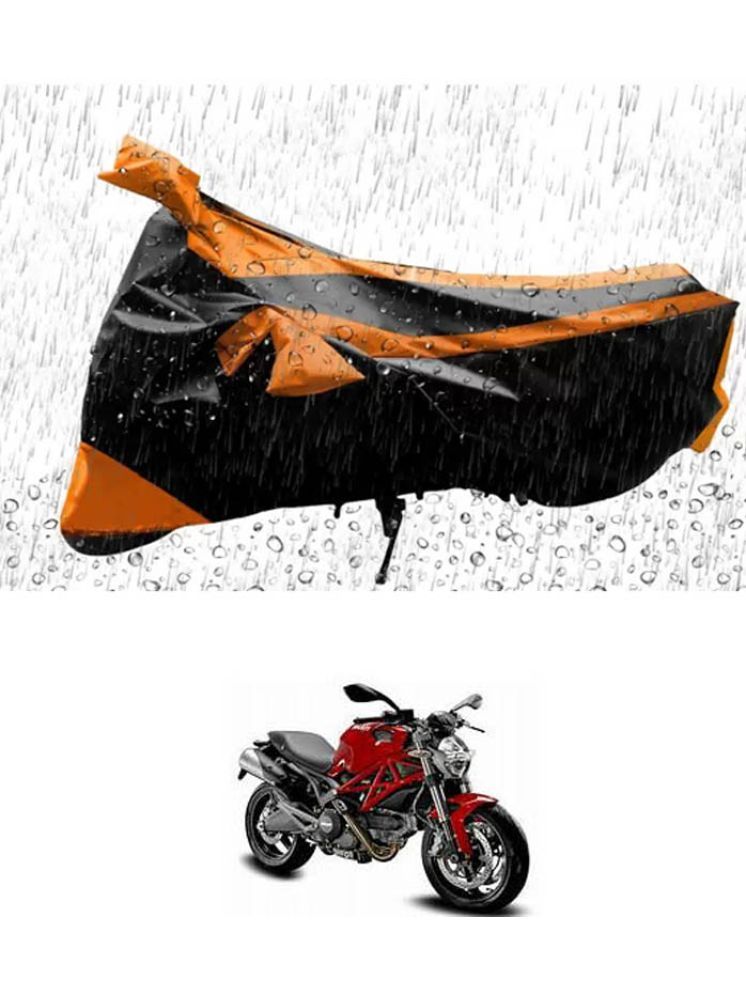     			RONISH Bike Body Cover for Ducati Monster 795 ( Pack of 1 ) , Orange