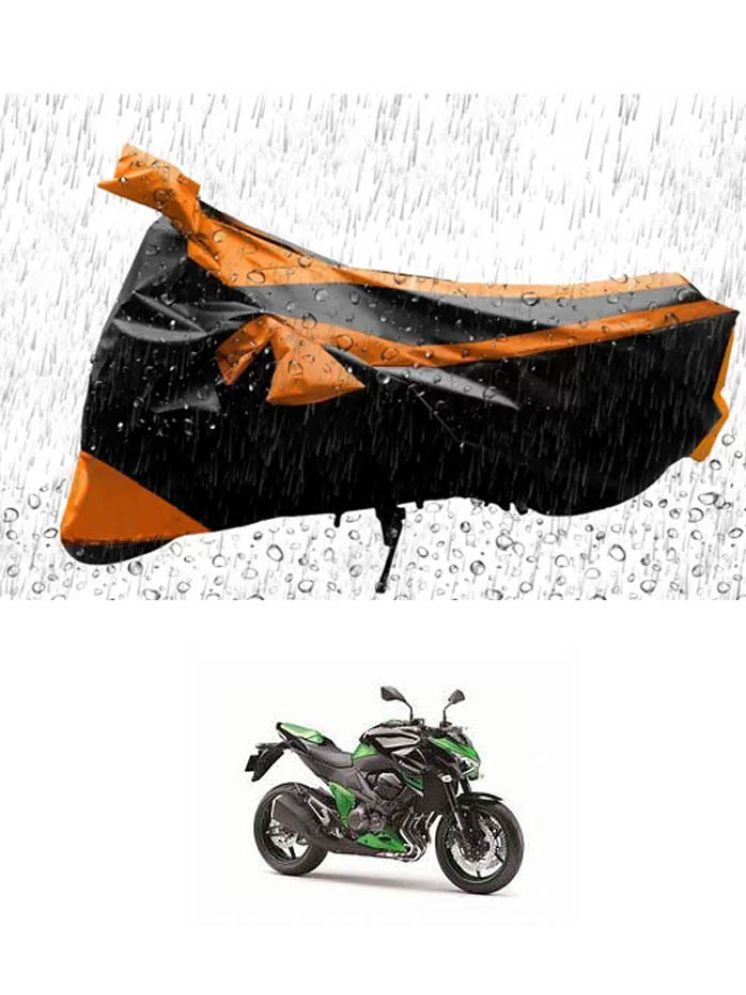     			RONISH Bike Body Cover for Kawasaki Z800 ( Pack of 1 ) , Orange