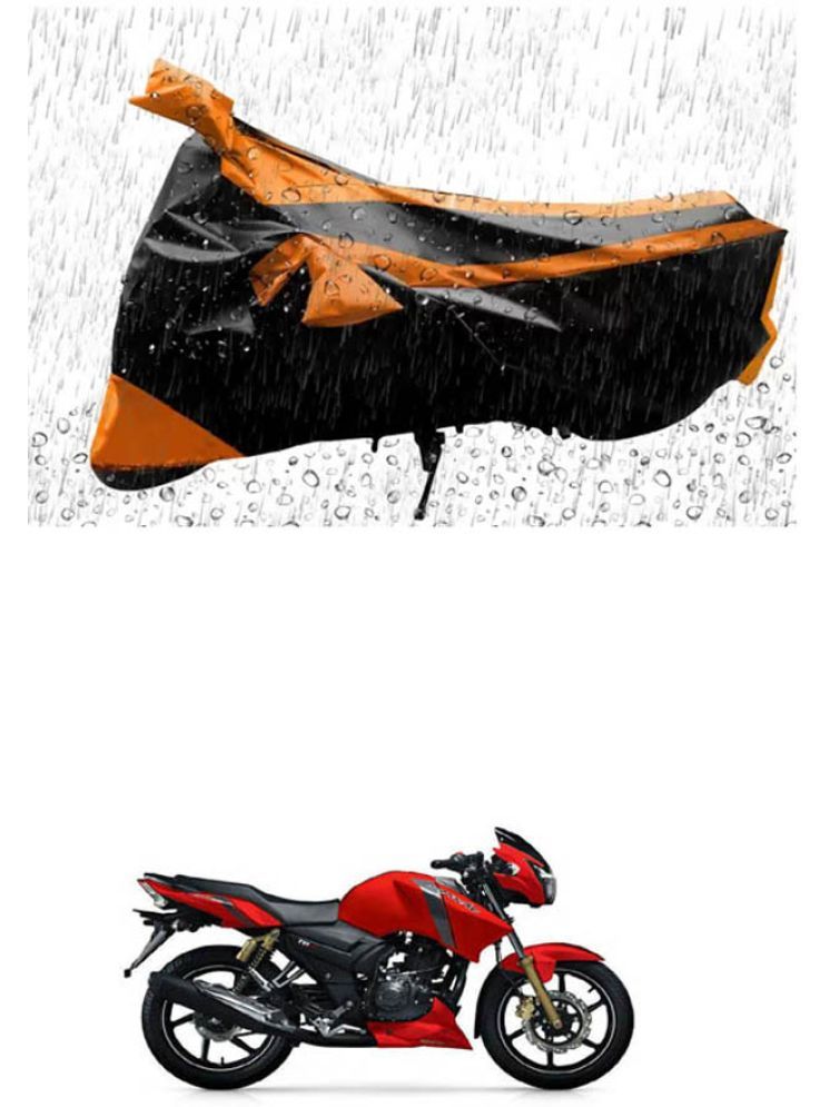     			RONISH Bike Body Cover for TVS Apache RTR 160 ( Pack of 1 ) , Orange