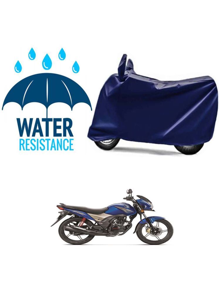     			RONISH Bike Body Cover for Honda Shine ( Pack of 1 ) , Blue