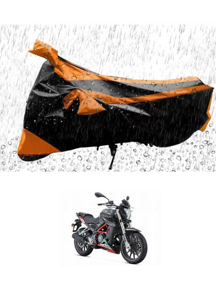     			RONISH Bike Body Cover for DSK Benelli TNT 25 ( Pack of 1 ) , Orange