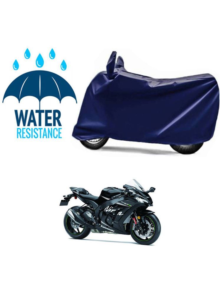     			RONISH Bike Body Cover for Kawasaki Ninja ZX-10R ( Pack of 1 ) , Blue