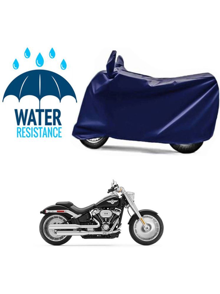     			RONISH Bike Body Cover for Yamaha Fat Boy ( Pack of 1 ) , Blue