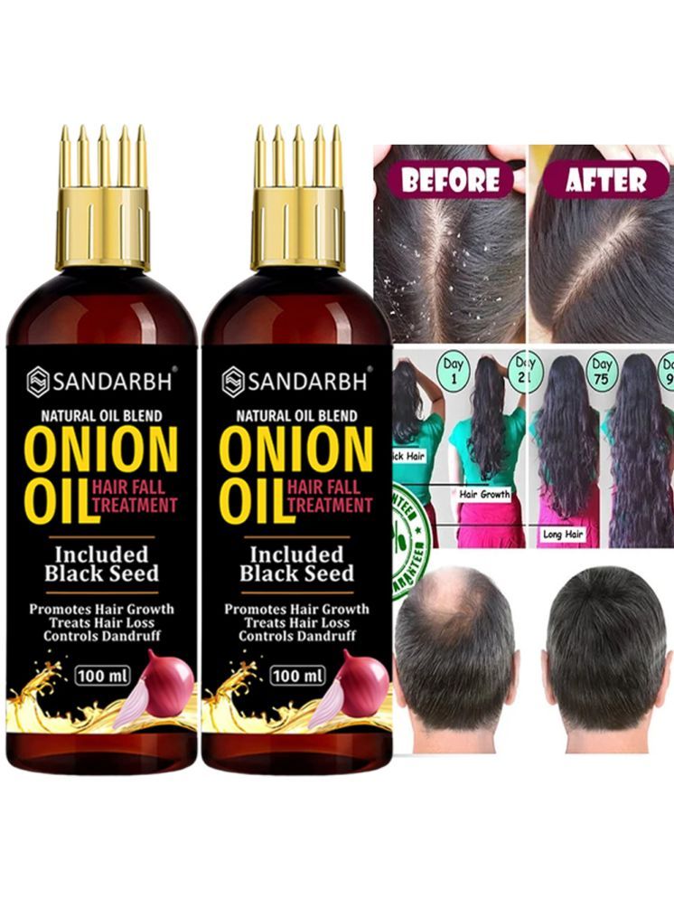     			Sandarbh Hair Growth Onion Oil 100 ml ( Pack of 2 )