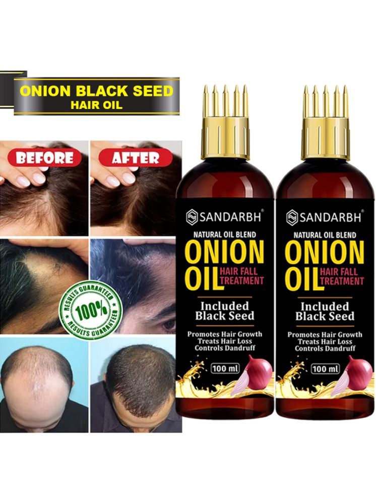     			Sandarbh Straightening Onion Oil 100 ml ( Pack of 2 )