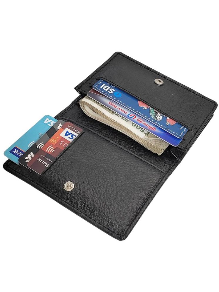     			INFINITRENZ Black PU Men's Short Wallet ( Pack of 1 )