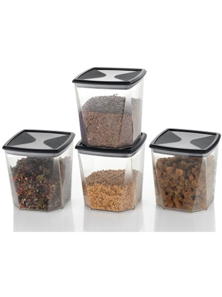     			OFFYX daimonad container PET Brown Spice Container ( Set of 6 )