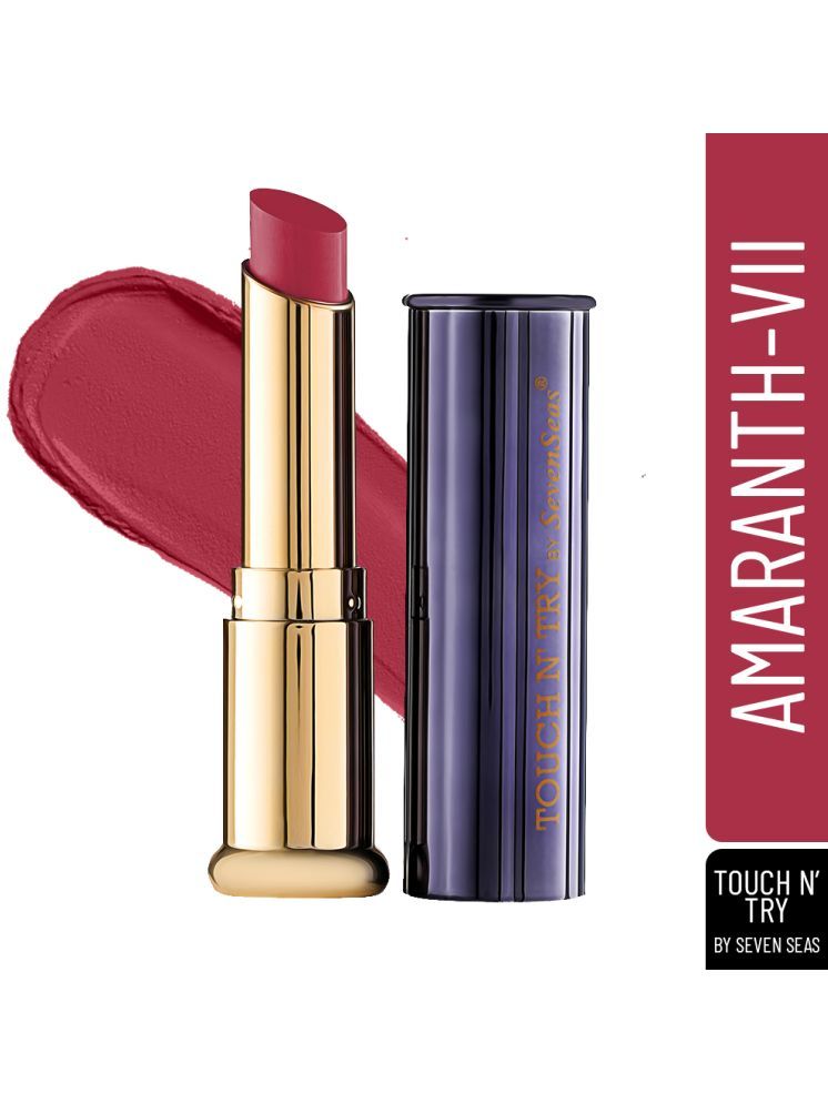     			Seven Seas TOUCH N' TRY Lipmatte Lipstick (Amaranth Vll,3.8g)