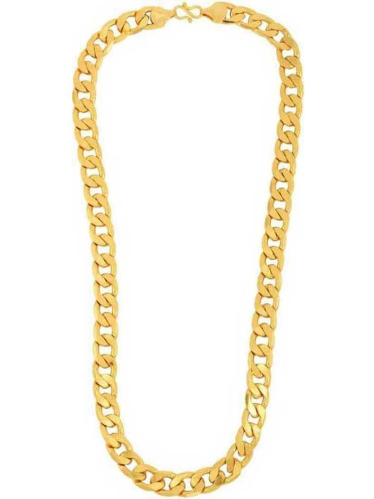     			WTM Gold Plated Chain ( Set of 1 )