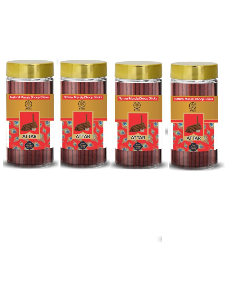     			1 Tree Attar Dhoop | Dhoop for Pooja - Agarbatti Sticks | Charcoal Free Incense Dhoop Sticks Aroma 100 gm ( Pack of 4 )