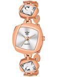 twixy Rose Gold Metal Analog Womens Watch