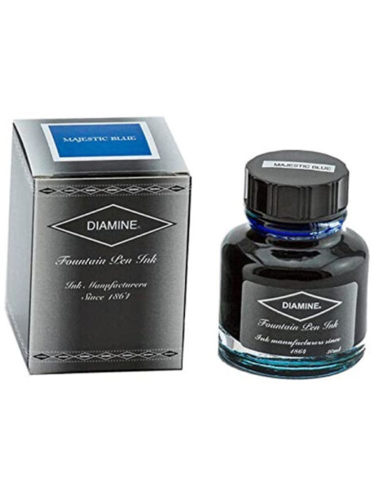     			Diamine Majestic Blue Ink – 30ml Bottle