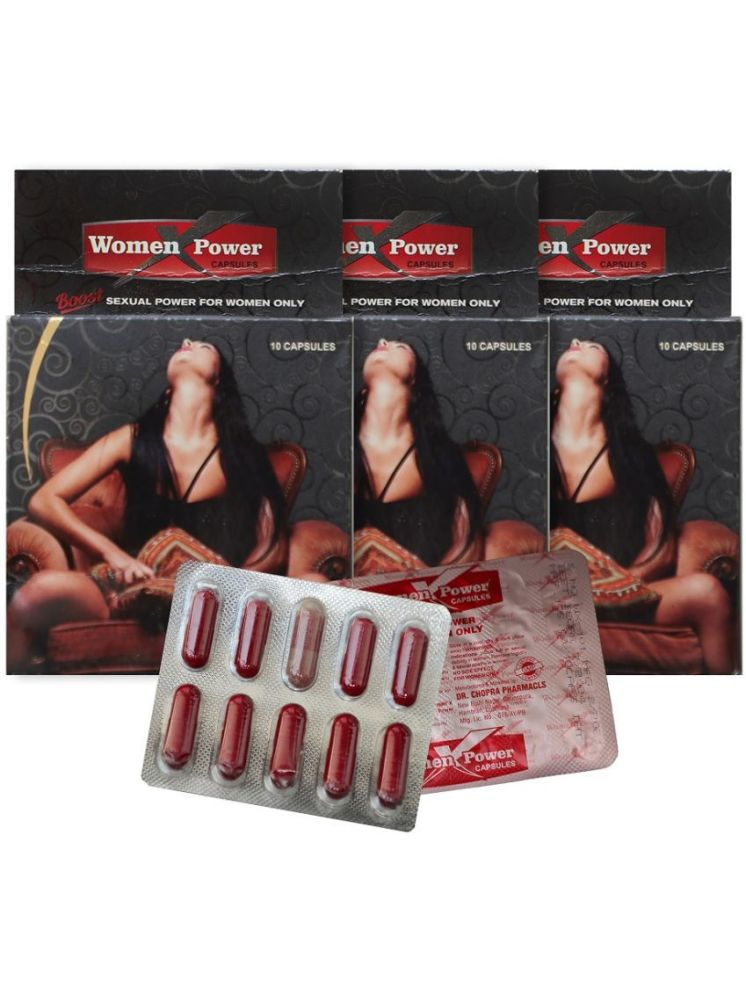     			Dr Chopra WomenX Power ( For Women Satisfaction) Capsules Pack Of 3 = 30no.s