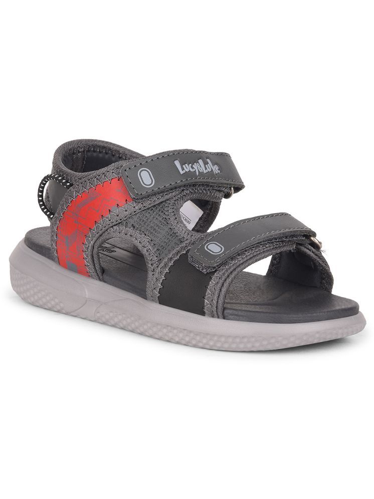     			Lucy&Luke by Liberty HIPPO-53 Grey Casual Sandal For Kids