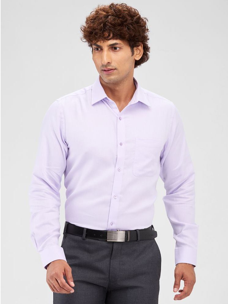     			Raymond Cotton Slim Fit Full Sleeves Men's Formal Shirt - Purple ( Pack of 1 )