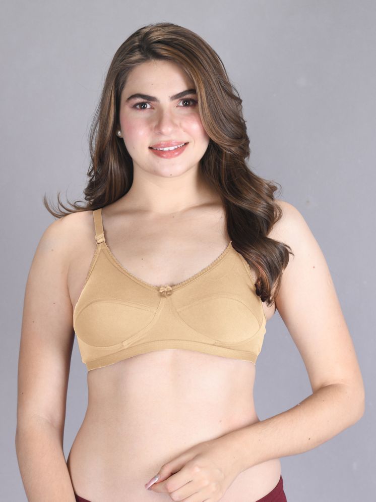     			lux venus Cotton Non Padded Women's Everyday Bra ( Beige ) VEN_BRA162_SK_1PC