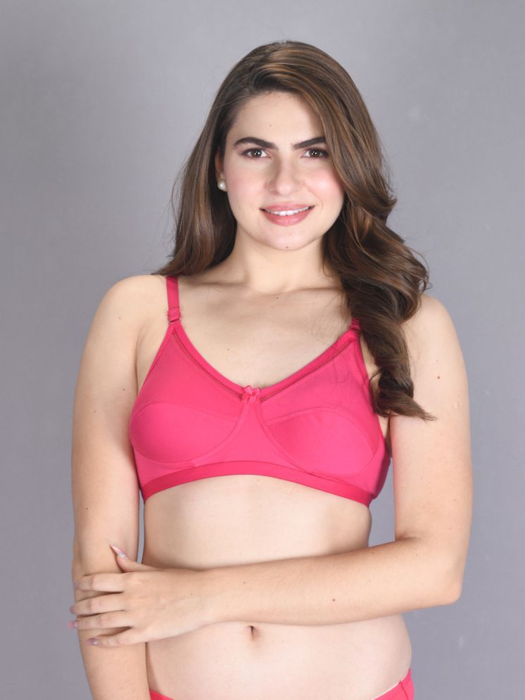     			lux venus Magenta Cotton Non Padded Women's Everyday Bra ( Pack of 1 )