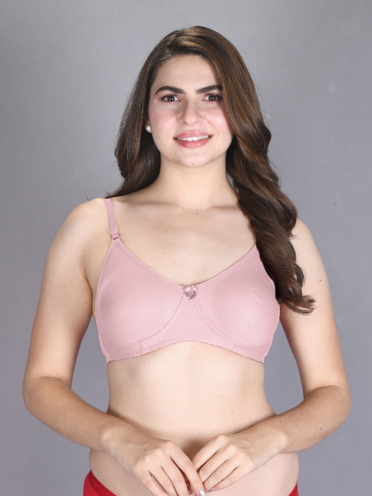     			lux venus Rose Gold Cotton Non Padded Women's T-Shirt Bra ( Pack of 1 )