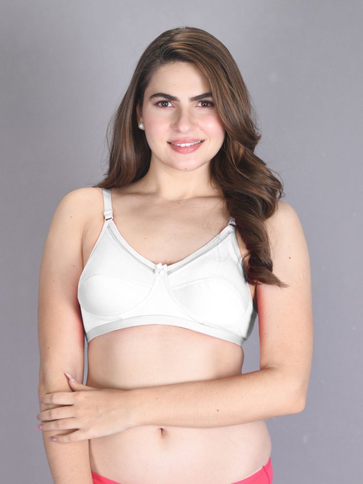     			lux venus White Cotton Non Padded Women's Everyday Bra ( Pack of 1 )