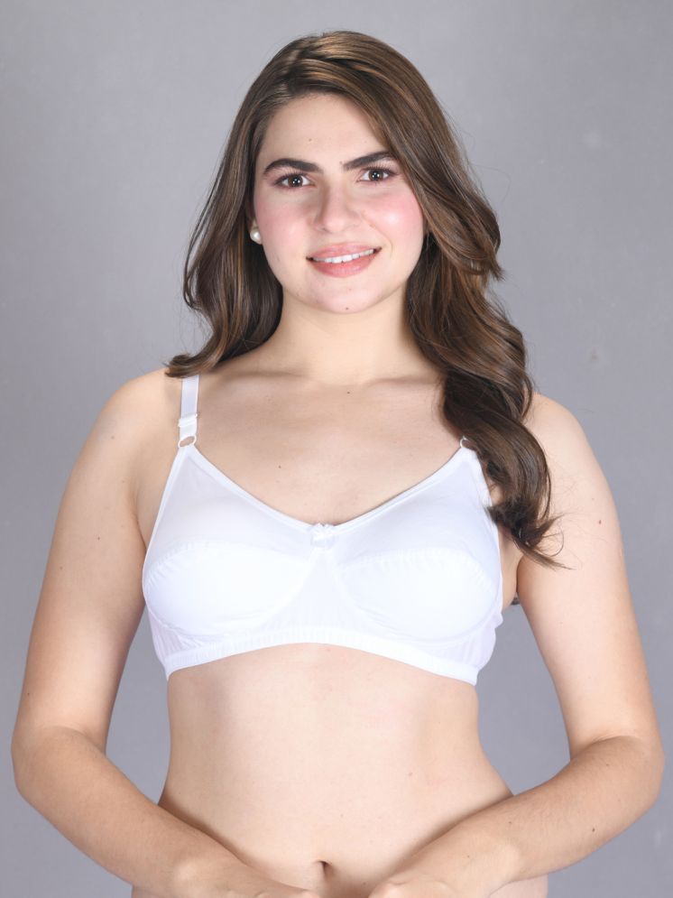     			lux venus White Cotton Non Padded Women's Everyday Bra ( Pack of 1 )